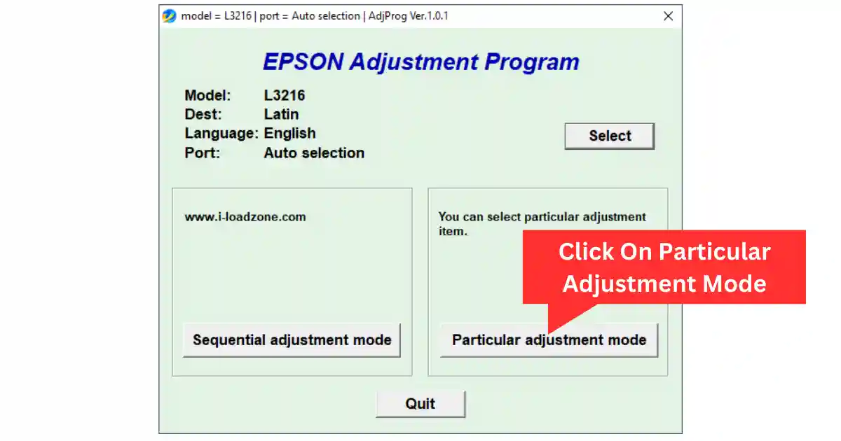 L3216 Adjustment Program Step-3