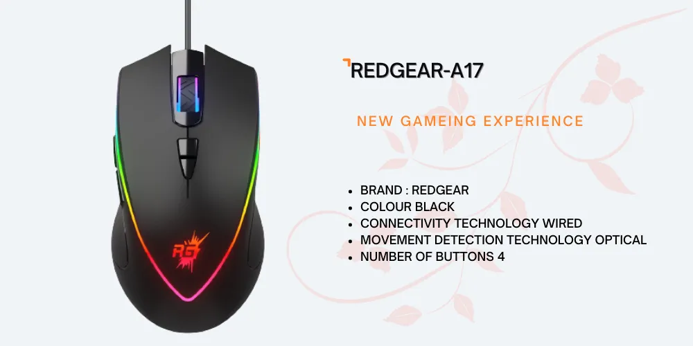 Redgear A-17 Gaming Mouse