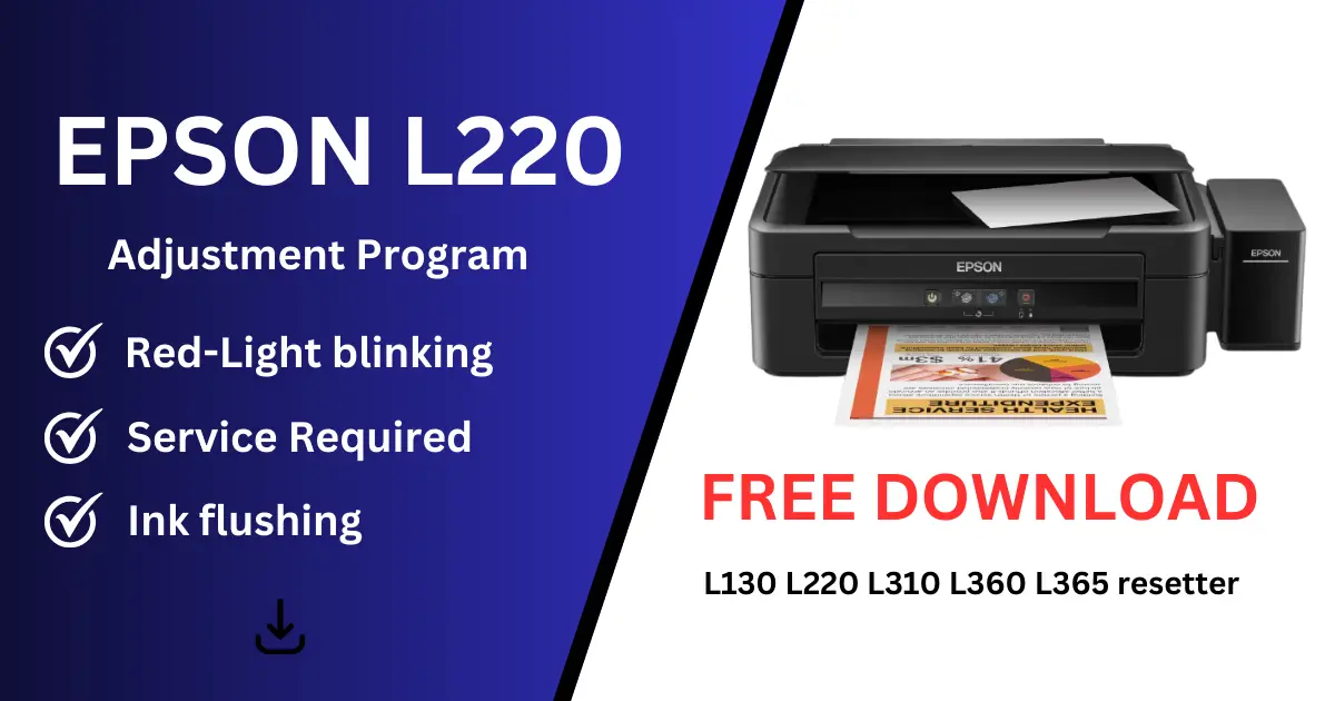 epson l220 resetter