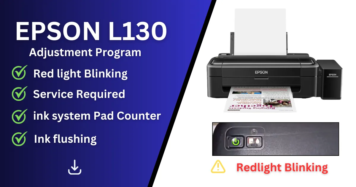 Epson L130 Resetter