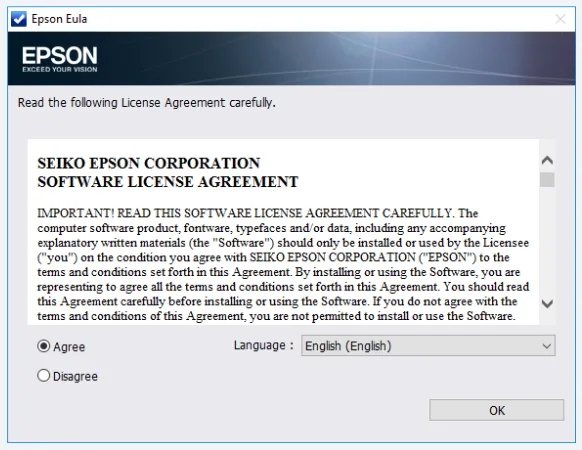 Epson firmware update